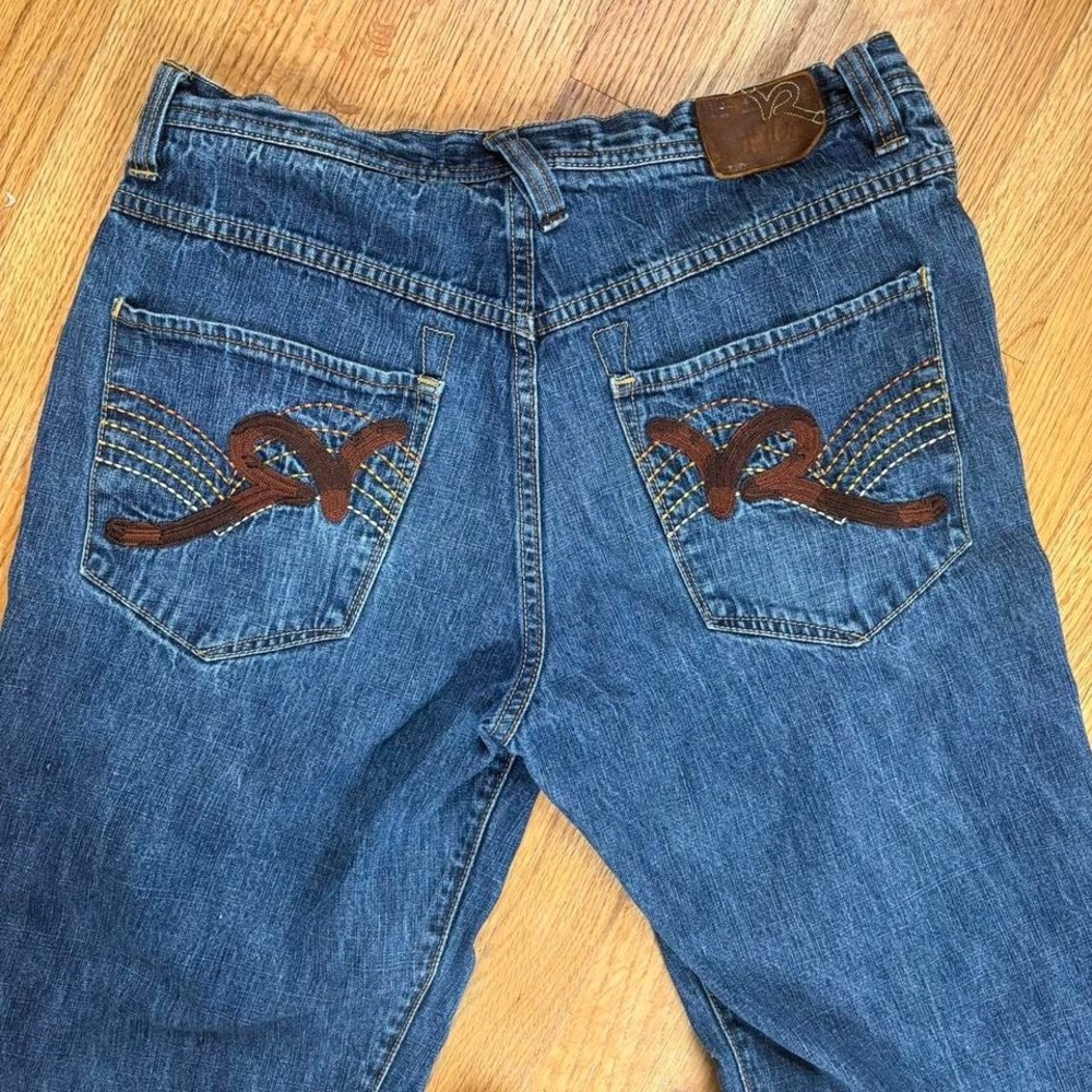 Embroidered Rocawear Baggy Jeans